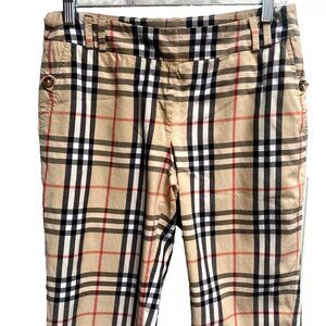BURBERRY CAPRIS  SIZE 6
